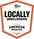 Locally Owned & Operated — Certified by American Operator badge