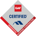 GAF Certified™ Residential Roofing Contractor badge